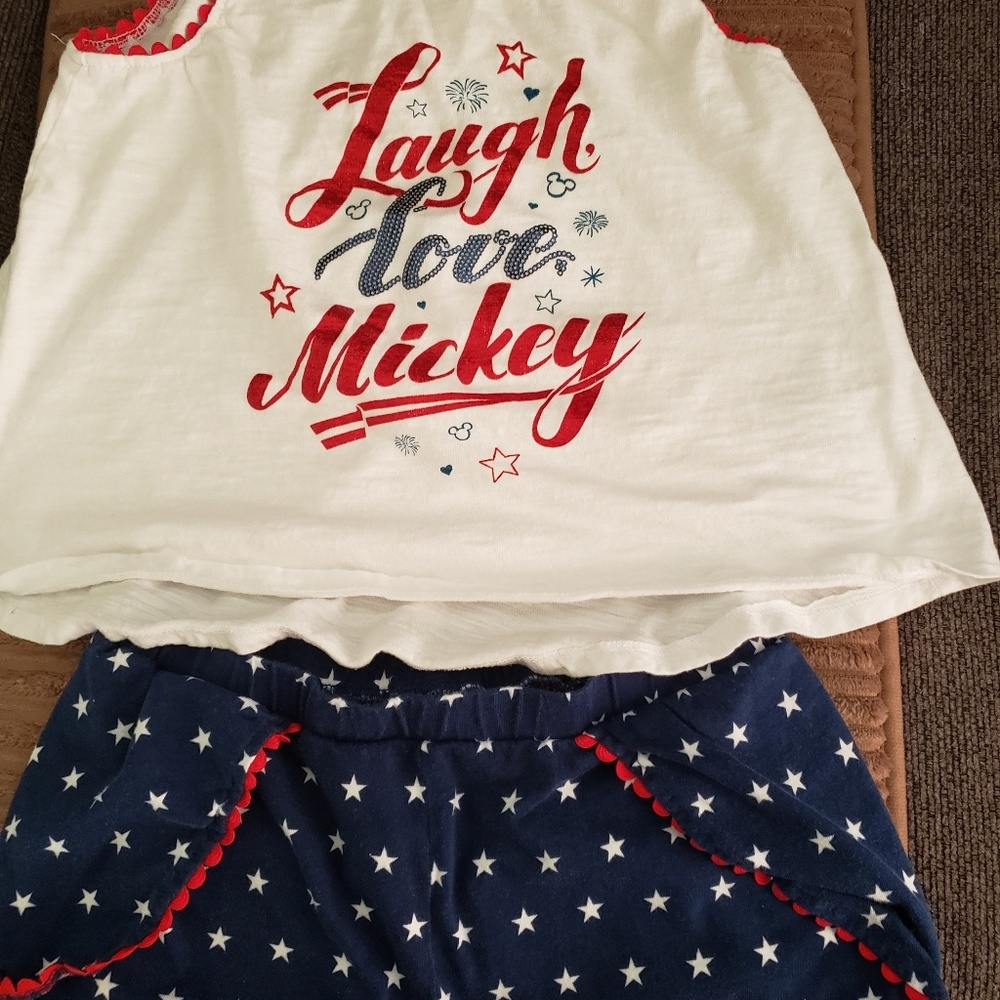 Tank top and short set